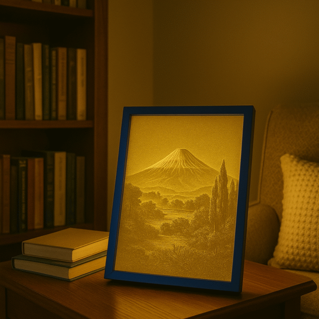 Lithophane Blue
